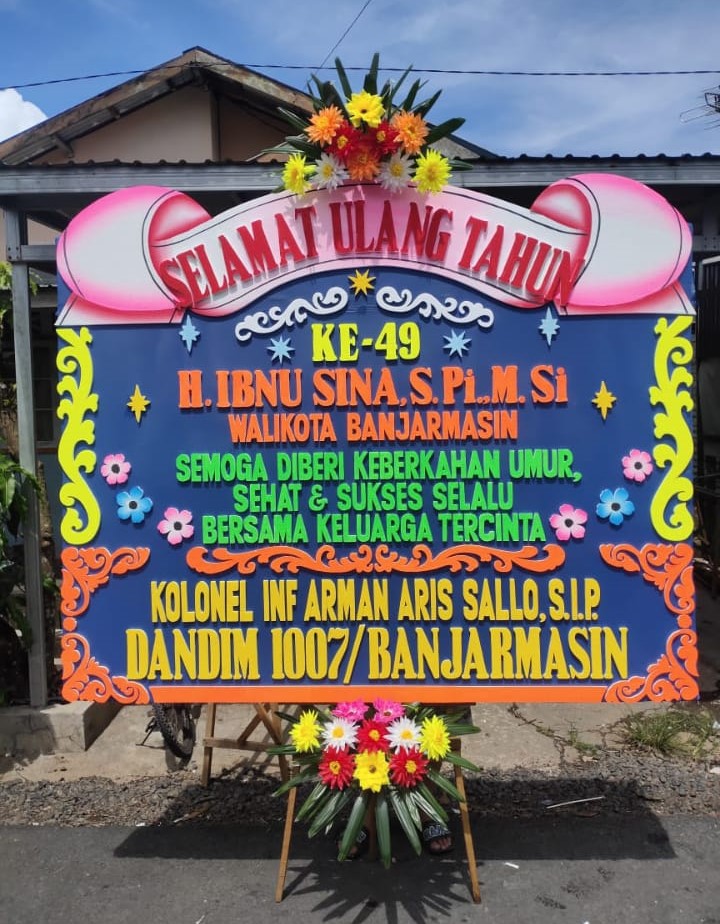 karangan bunga banjarmasin